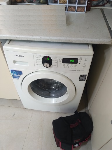 تعویض سه نظام و بلبرینگ ماشین لباسشویی ecobubble سامسونگ مدل B1225GWW در رشت 09112305332