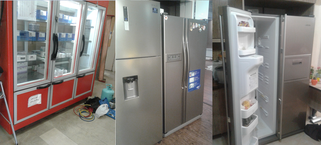 نمایندگی تعمیرات یخچال فریزر و ساید بای ساید در رشت 09112305332 | تعمیر یخچال در منزل در رشت