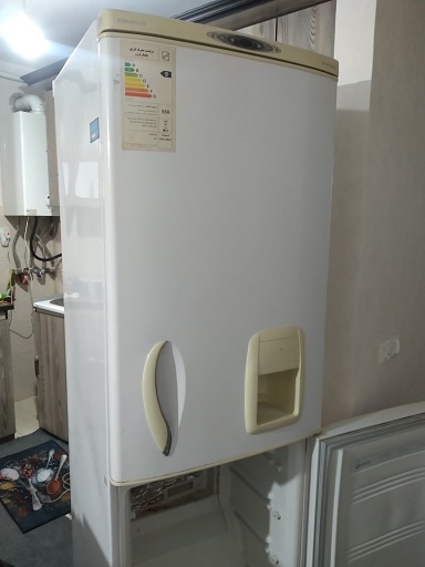 نشت یابی و شارژ گاز یخچال فریزر امرسان مدل SRF354DE(WL) در رشت 09112305332