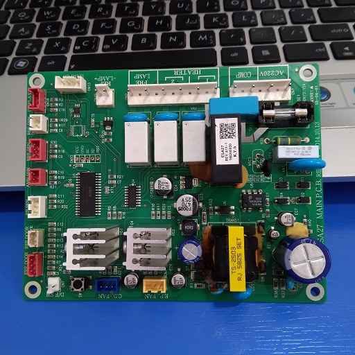 تعمیر برد الکترونیکی یخچال فریزر الکترواستیل مدل ESA27 در رشت 09112305332