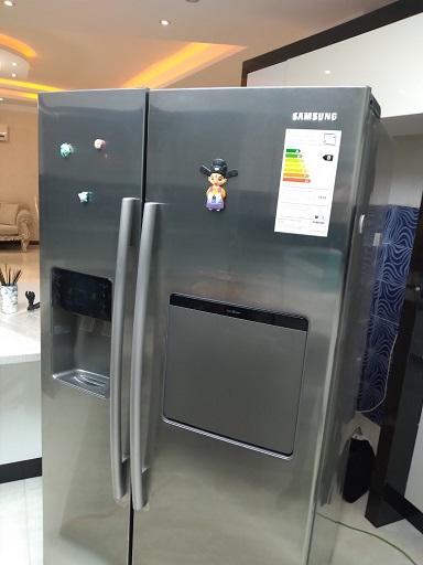 تعمیر برد الکترونیکی یخچال فریزر ساید بای ساید سامسونگ مدل RS9KSTS در رشت 09112305332